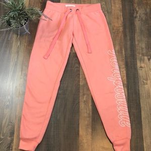 Aeropostale peach colored sweatpants